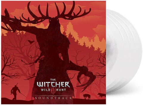 Vinyle The Witcher 3 Complete Edition 4lp Blanc/argenté